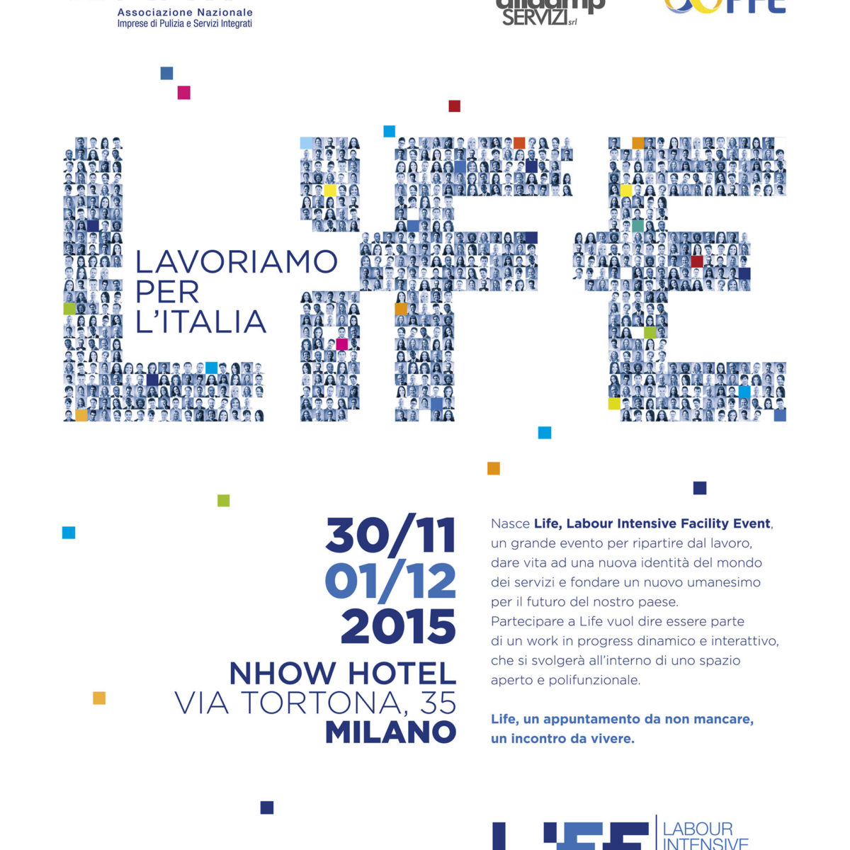 ANIP (Associazione Nazionale Imprese di Pulizia), Evento “LIFE 2015”